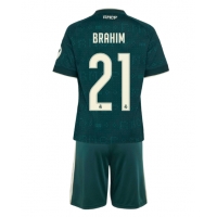 Real Madrid Brahim Diaz #21 Bortatröja Barn 2026-27 Kortärmad (+ Korta byxor)